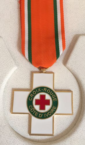 Medaglia di Gran Croce della Croce Rossa della Costa D'Avorio