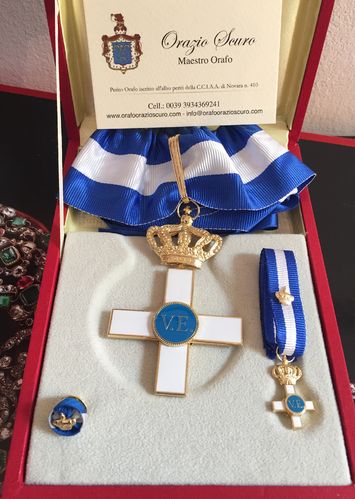 Set da Commendatore dell'Ordine al Merito di Savoia