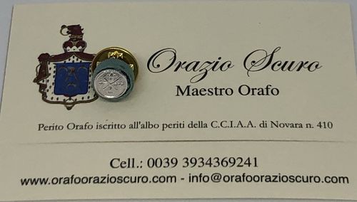 Rosetta Benemerenza Argento Sacro Militare Ordine Costantiniano di San Giorgio