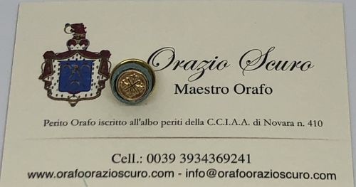 Rosetta Benemerenza Oro Sacro Militare Ordine Costantiniano di San Giorgio