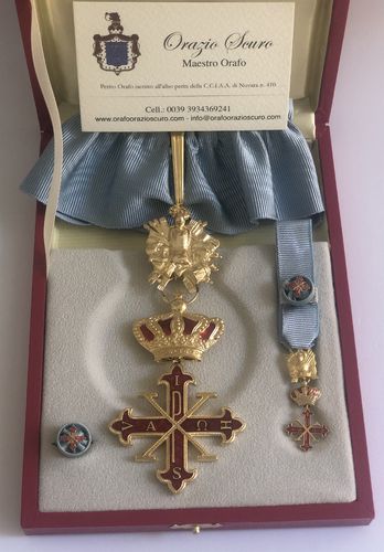 Set da Commendatore di Grazia del Sacro Militare Ordine Costantiniano di San Giorgio